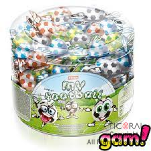 GOLO BOMBOM CHOCOLATE MY FOOTBALL X 100 UNIDADES (de 8grms c/u)